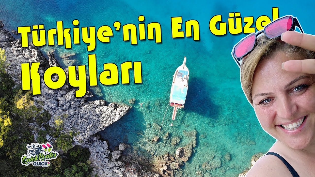TÜRKİYE'NİN EN GÜZEL KOYLARI / Sazak, Porto Ceneviz ve Korsan Koyu / Adrasan Antalya