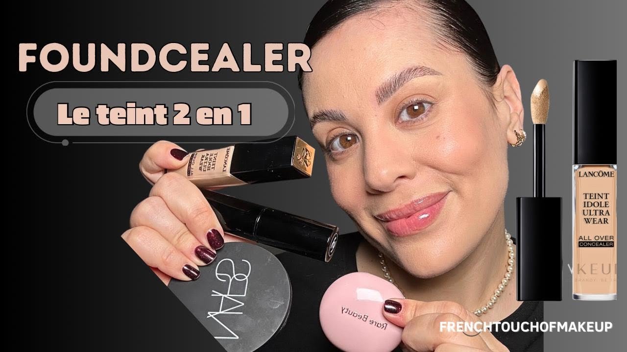 FOUNDCEALER technique teint frais rapide ,unifi&eacute; avec 1 produit (non sponso )