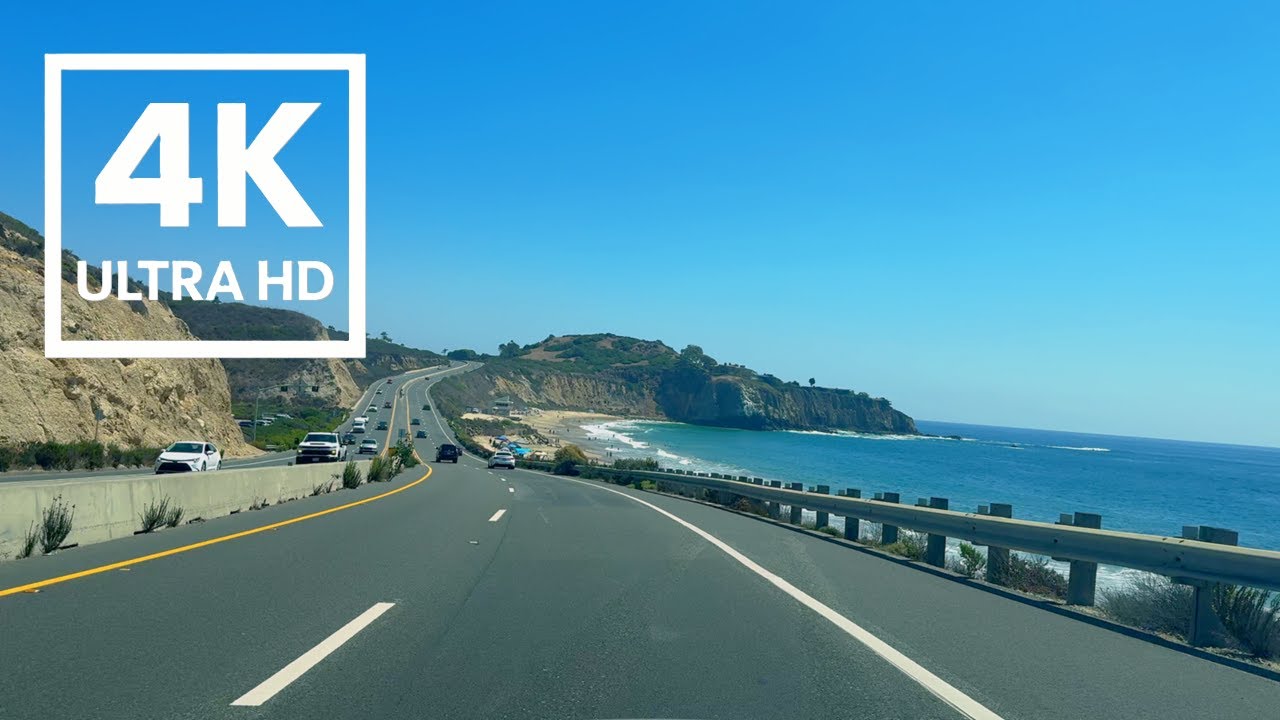 Laguna Beach California (Pacific Coast Highway PCH) | 4K POV Scenic Drive