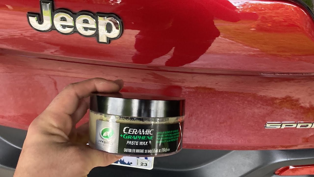Turtle Wax Ceramic + Graphene paste wax!