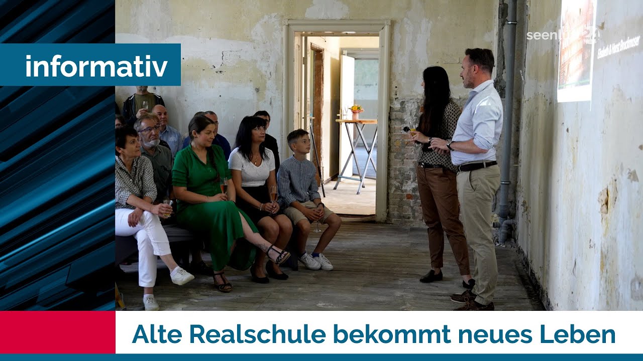 Die alte Realschule in Senftenberg und die neuen Pläne der Investoren