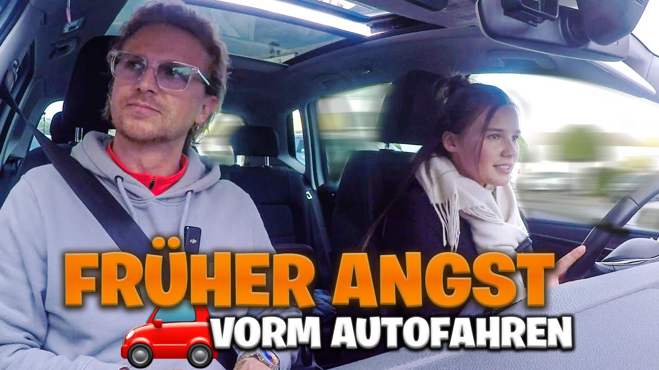 Früher Angst vorm Autofahren! Julias erste Fahrstunde mit mir | Teil 1