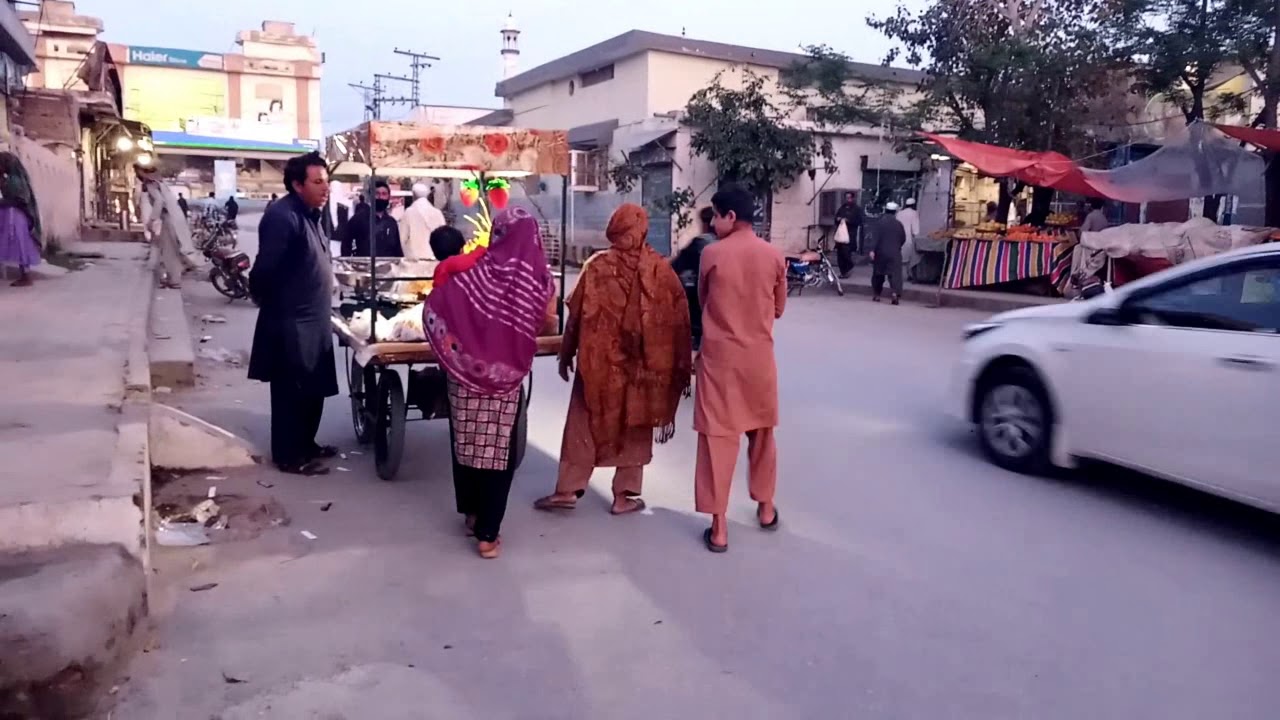Lock Down In Mena Bazar Attock City Pakistan