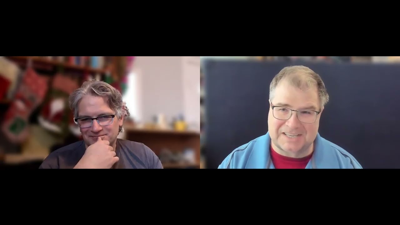 Alan with Bryce Meyer on Space Farms