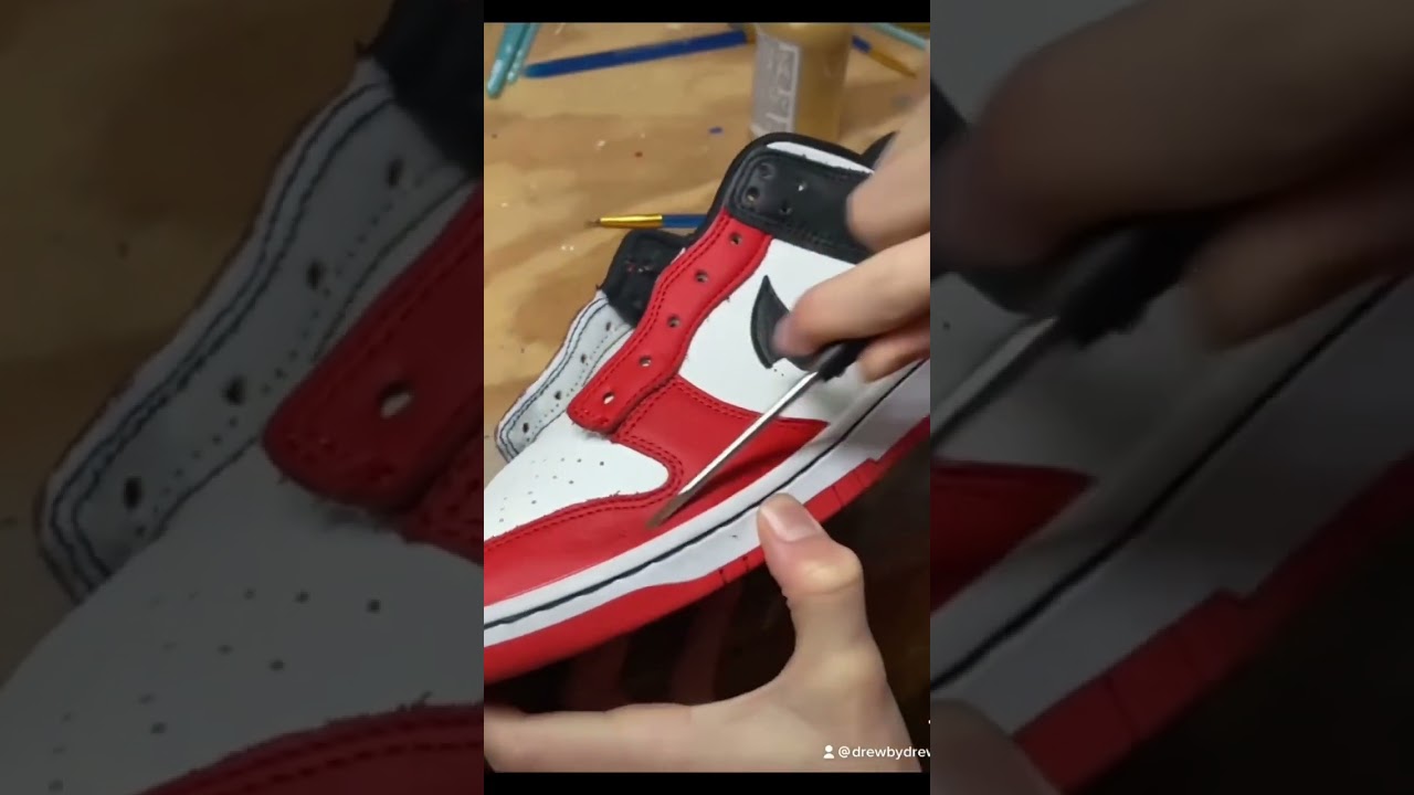 Destroying my Nike Dunks