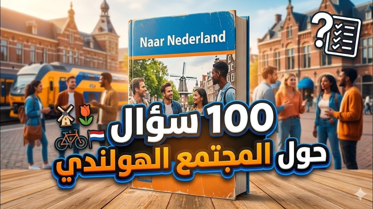 أسئلة المجتمع الهولندي بدون ترتيب  KNS (1-100)