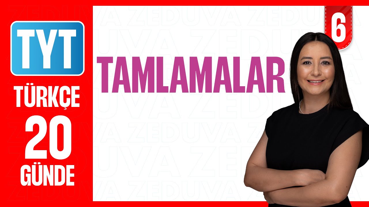 Tamlamalar - 20 Günde Dil Bilgisi Kampı - Soru Çözümü - 2026 - 6. Gün - 15 - 16 - 17. Test Çözümü
