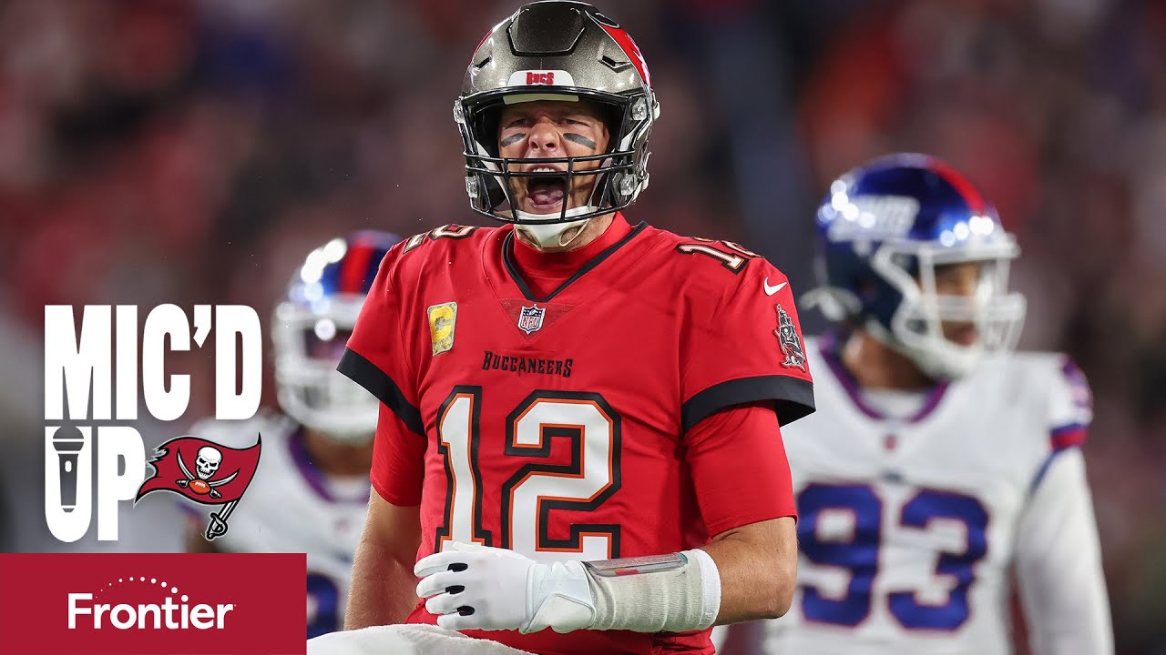 Tom Brady Mic'd Up vs. New York Giants