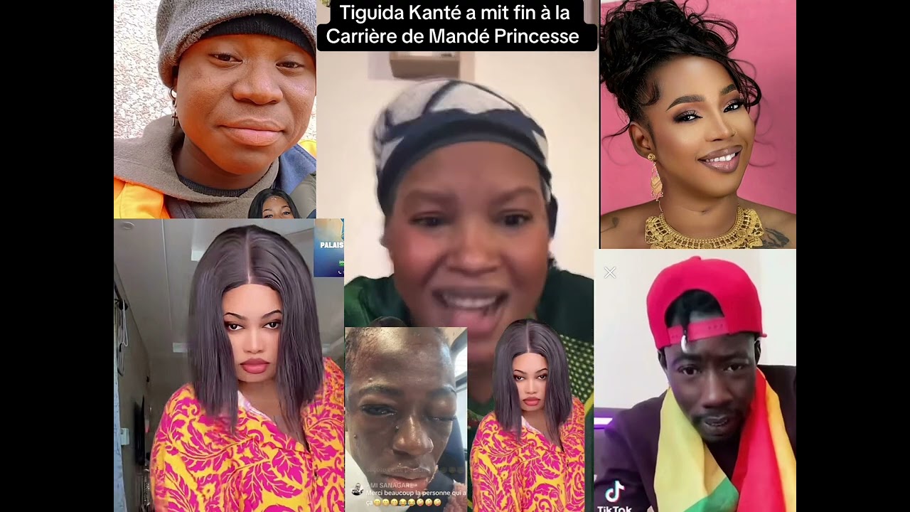 Fanta Cissé, Tiguida Kanté , Majo Coiffure, Mandé princesse, Soldat Pro & Bebedeni Chuky 