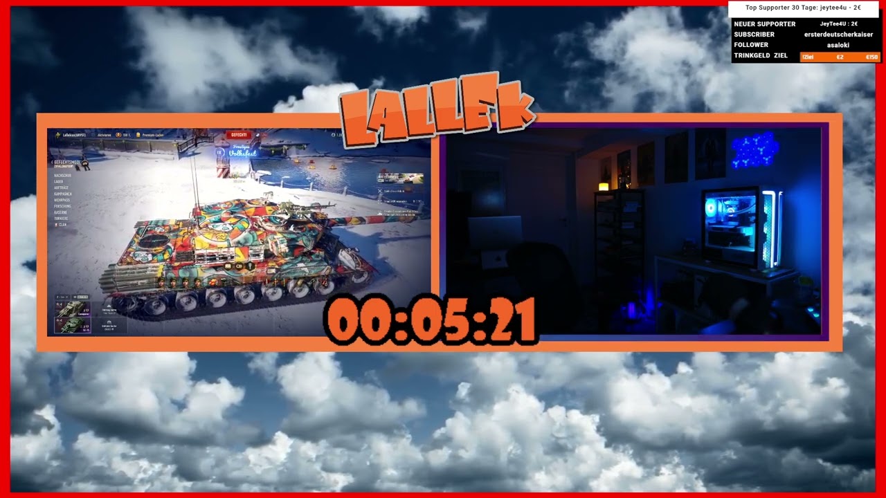 😍 Der Dienstag ist ein toller Tag - hier gibt es freundliches, salzarmes Panzerfahren