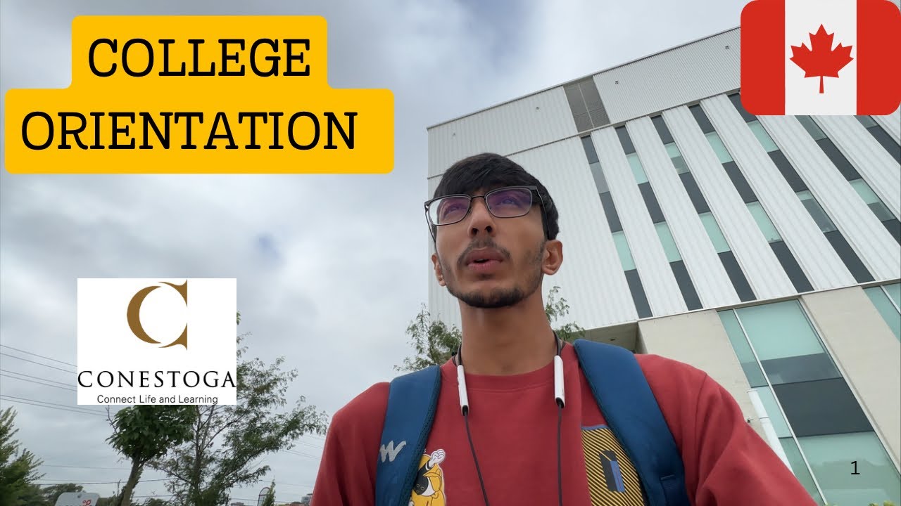 FIRST DAY IN COLLEGE 🇨🇦// COLLEGE OTIENTARION AS AN INTERNATIONAL STUDENT IN CANADA
