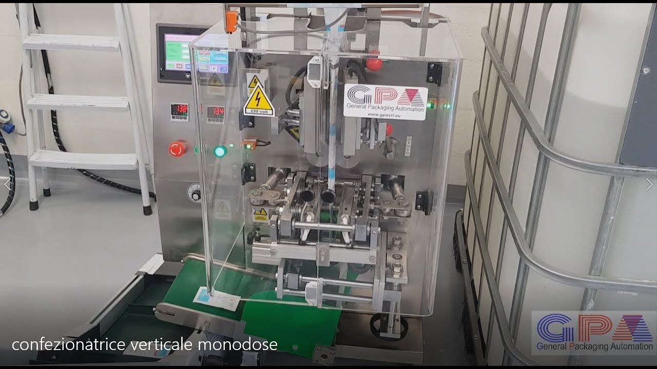 confezionatrice verticale monodose