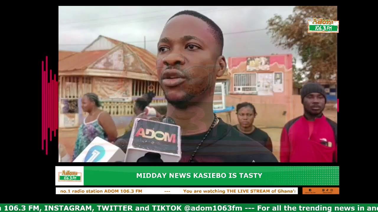 Midday News Kasiebo Is Tasty on Adom 106.3 FM (16-09-26)