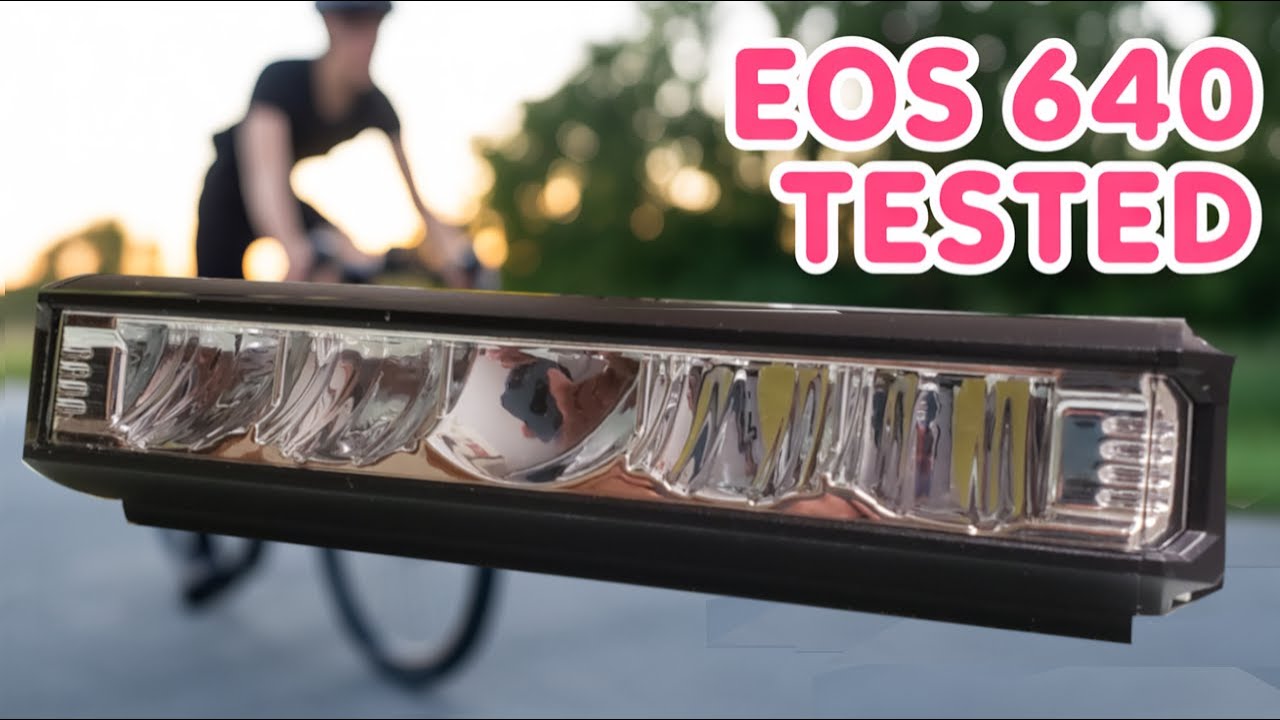 EOS640 Bicycle light TESTED!