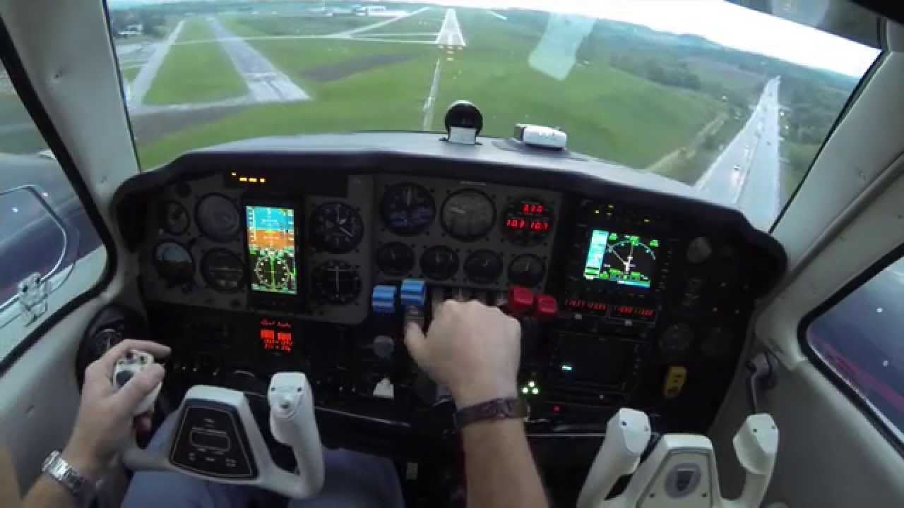 Beech Baron B55 President II to KLBE