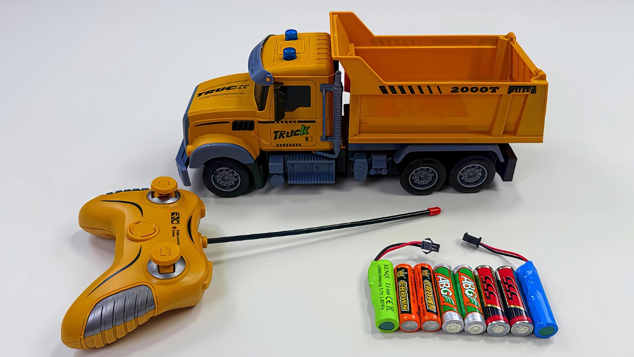Unboxing city transportation RC trucks, RC Transforming car, RC police car,EV shark model car