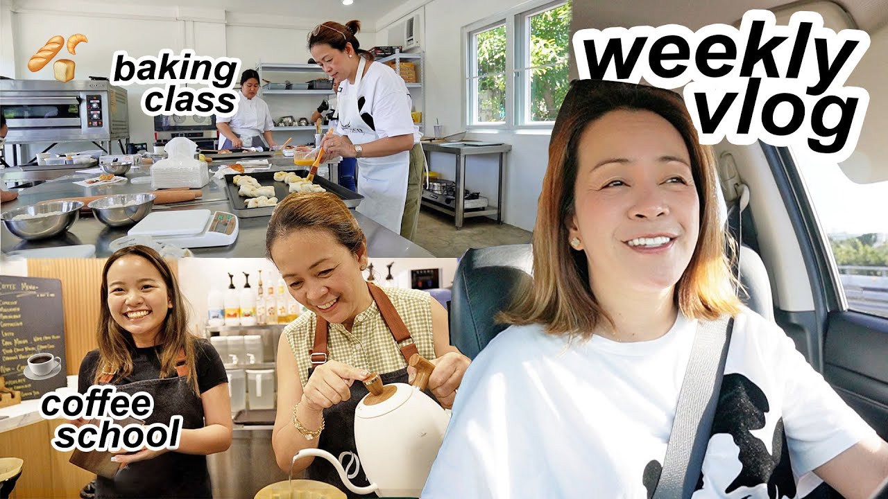 MY WEEK: Attending a Baking Class, Going to Coffee School and Life Lately | Mommy Haidee Vlogs