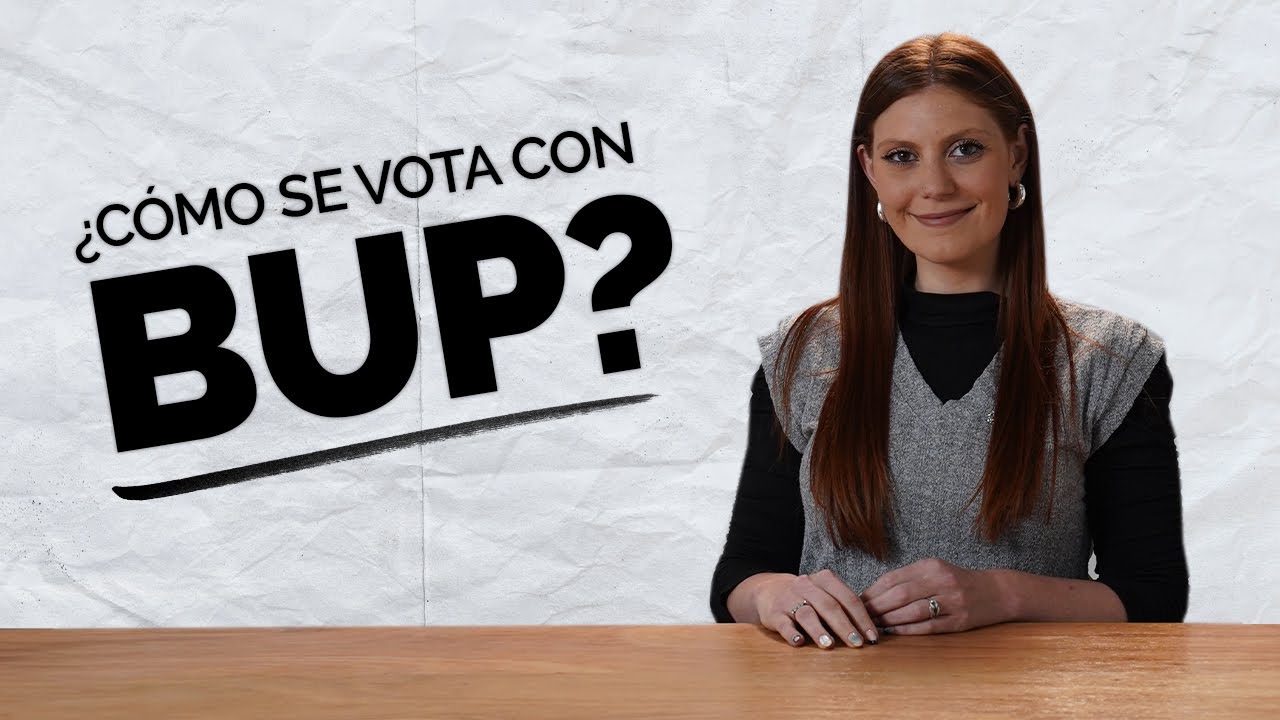 ¿Cómo se vota con BUP?
