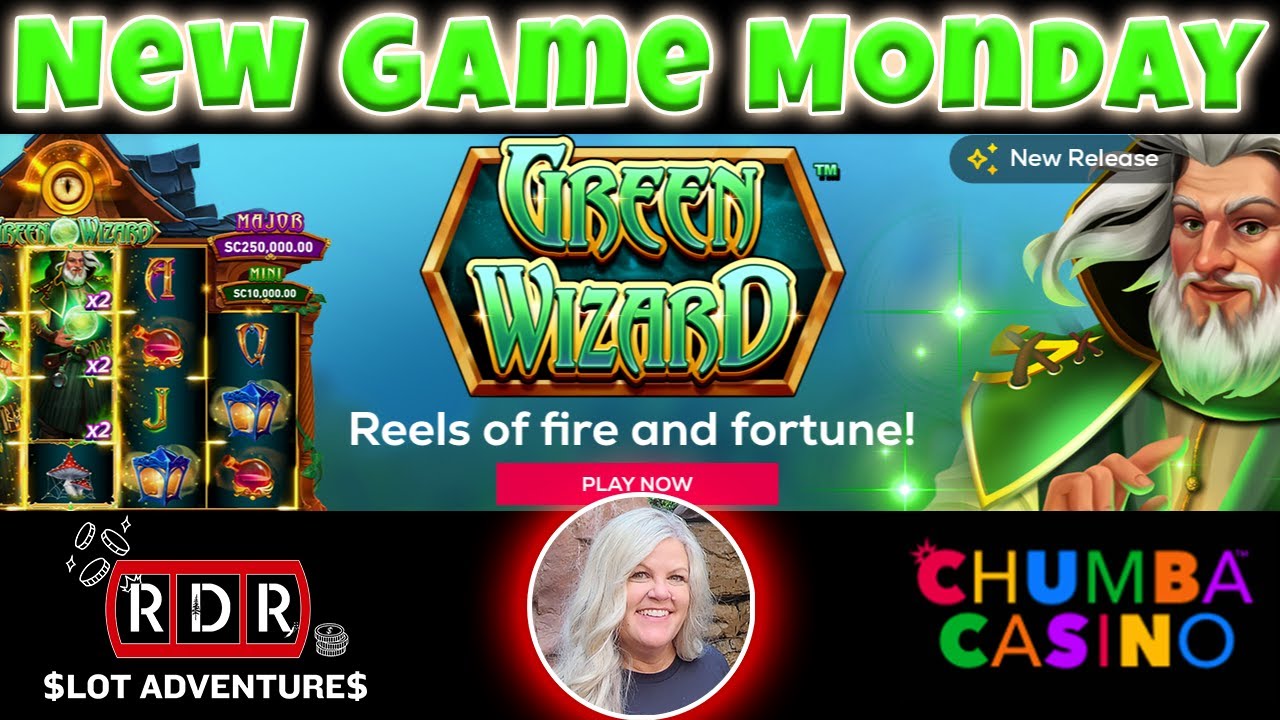Green Wizard Slot Magic on Chumba Casino!