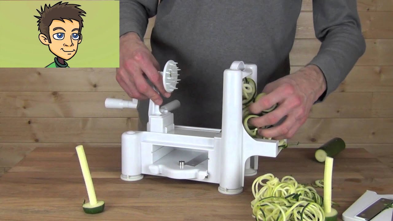 Paderno World Cuisine Spiral Vegetable Slicer 