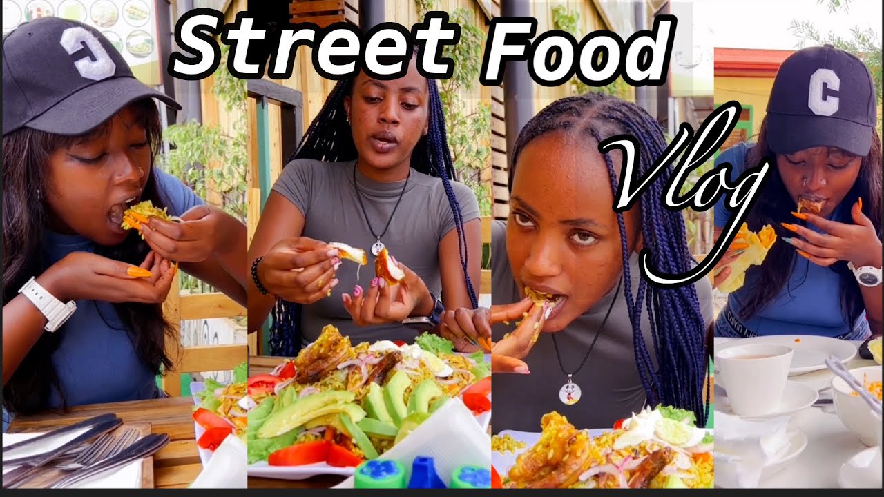 STREET FOOD REVIEW: Trying street food with my best friend for the first time/ nyamirambo street😍