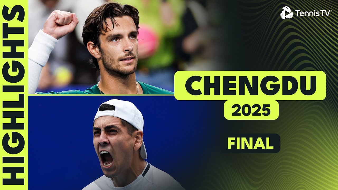 Lorenzo Musetti Takes On Alejandro Tabilo For Chengdu Title | Chengdu 2025 Final Highlights