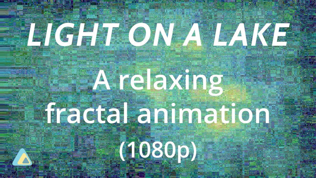 Light on a Lake - a relaxing fractal animation (1080p)