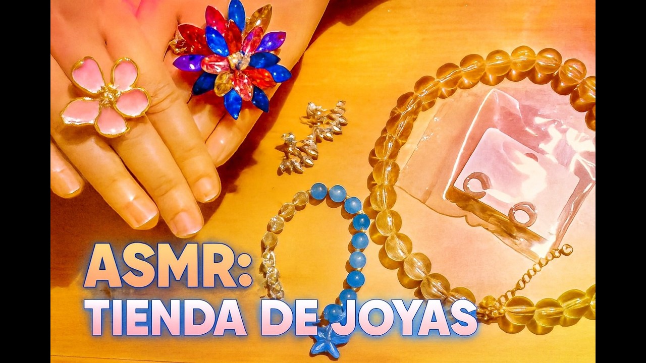 ASMR: Tienda de joyas. Roleplay ATENCIÓN PERSONAL