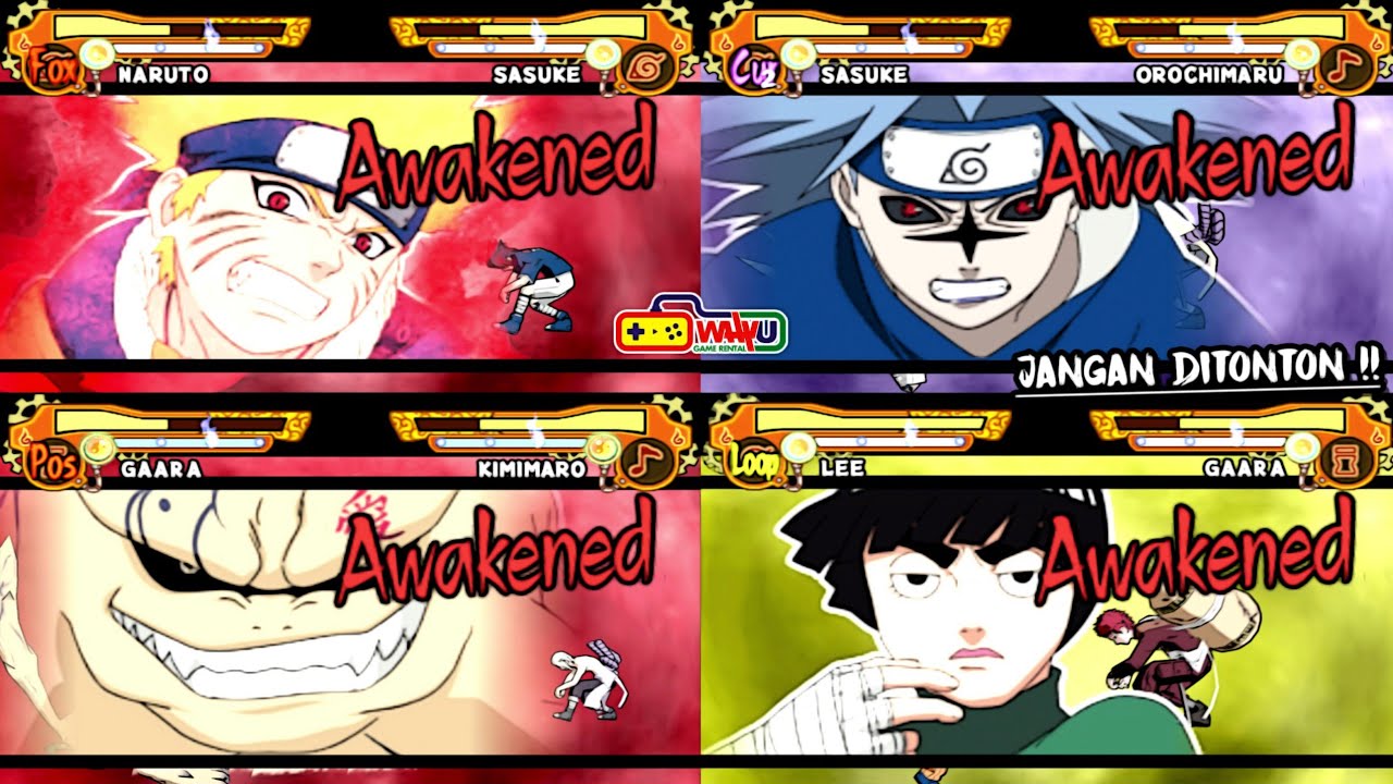 ULTI PERUBAHAN Semua KARAKTER di Game Naruto Ultimate Ninja 5 PS2
