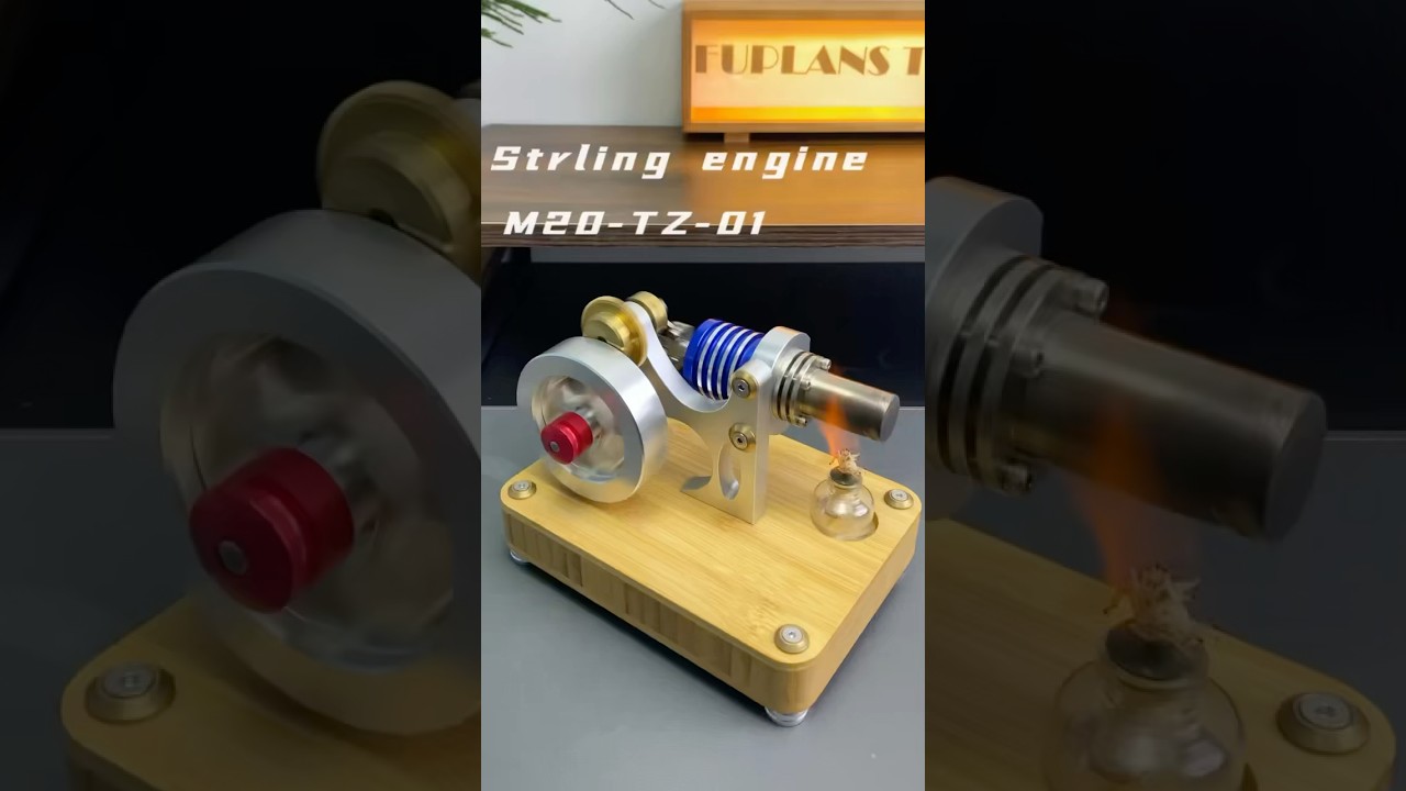 Stirling engine: A unique heat - engine with a fascinating history. #gift #automobile #machine