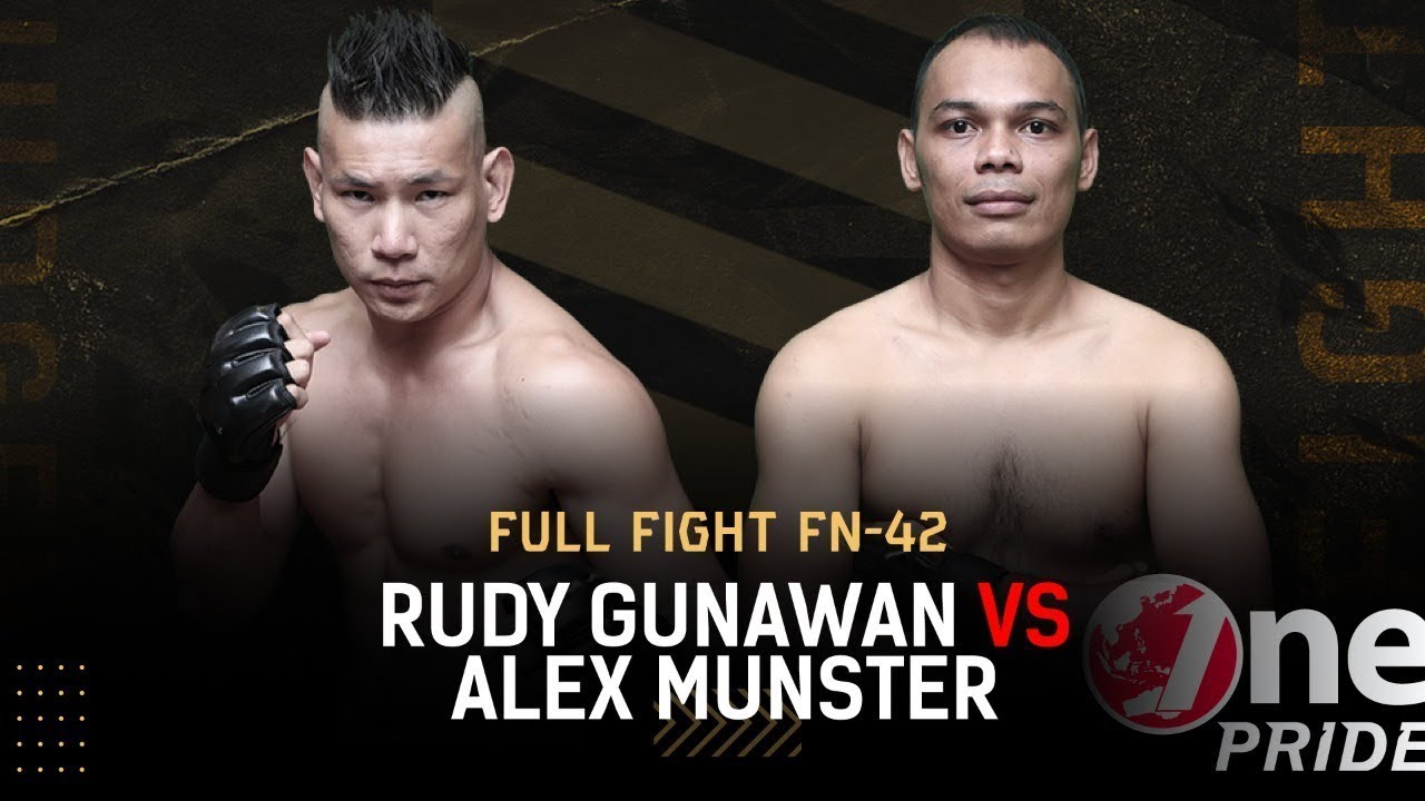 Main Event of The Night! Rudy Gunawan VS Alex Munster || Full Fight One Pride MMA FN 42