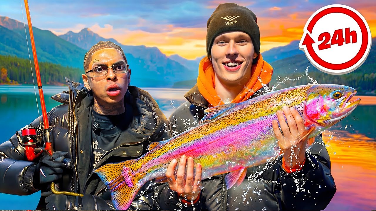 I Brought LIL TONY to Survive 24 Hours in Woods..