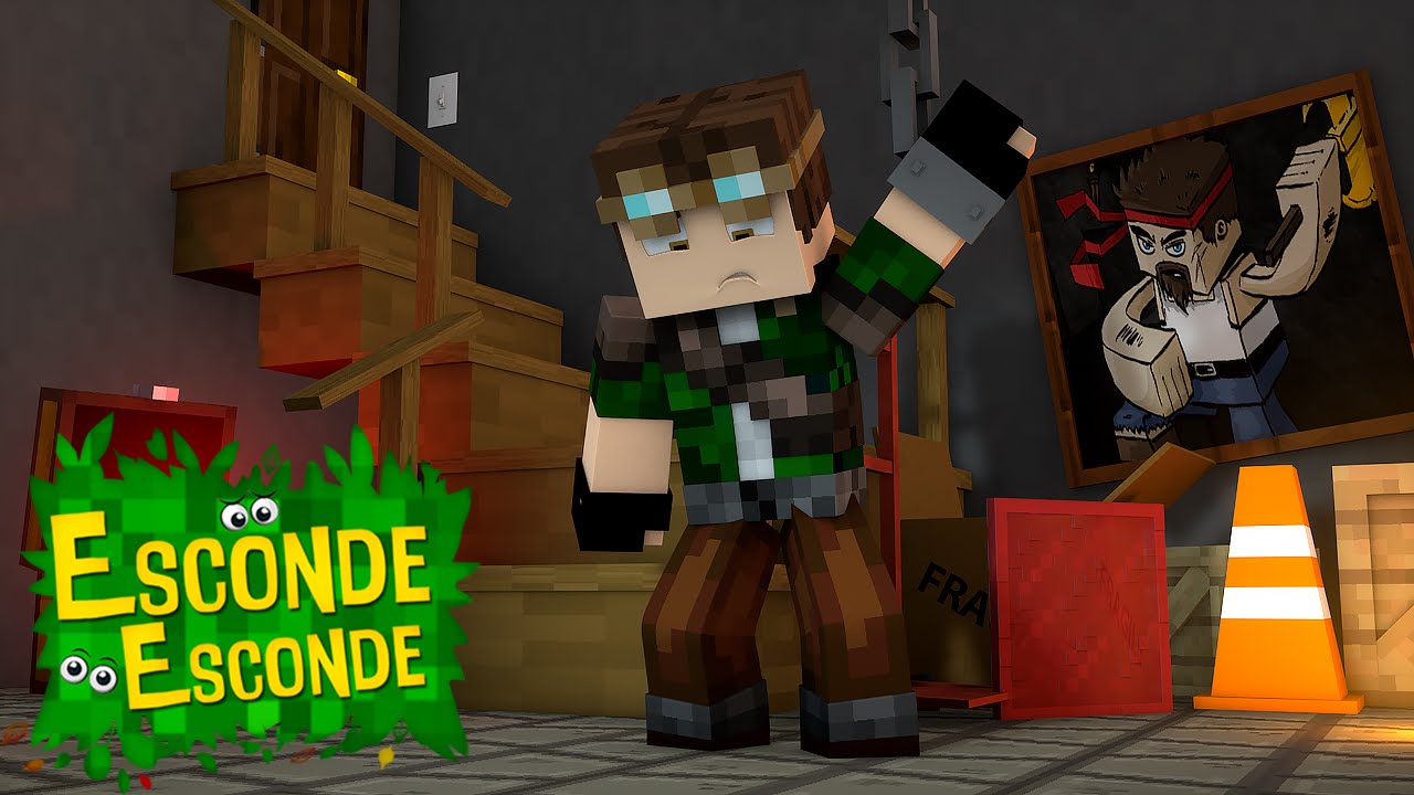 Minecraft: MALDIÇÃO DO CELLBIT! (Esconde-Esconde)
