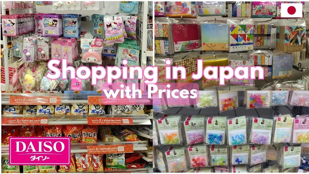 Shopping in Japan Vlog | Daiso snacks & crafts haul + Prices | Yodabashi Akiba Tokyo