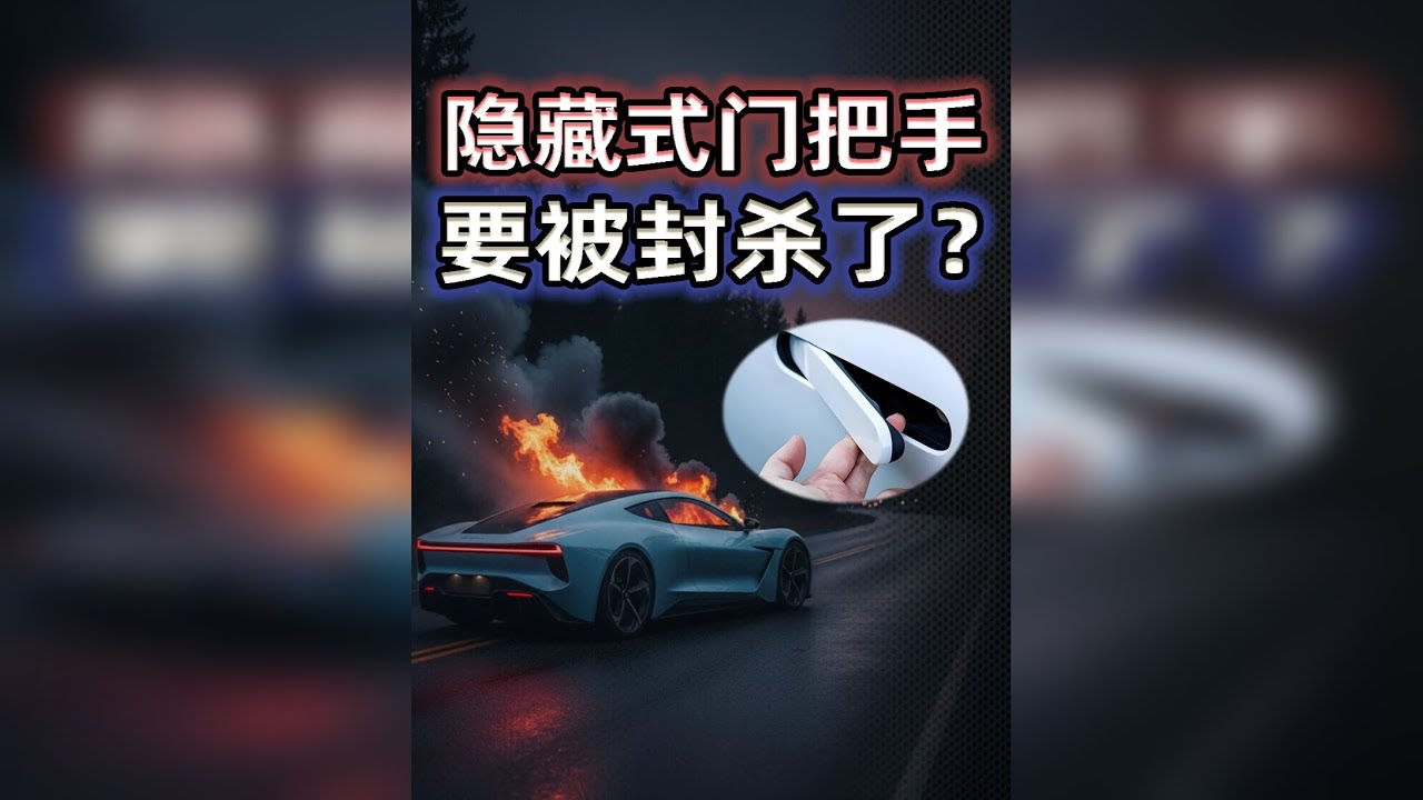 门把手“新国标”禁了什么？打不开车门的元凶另有所在？