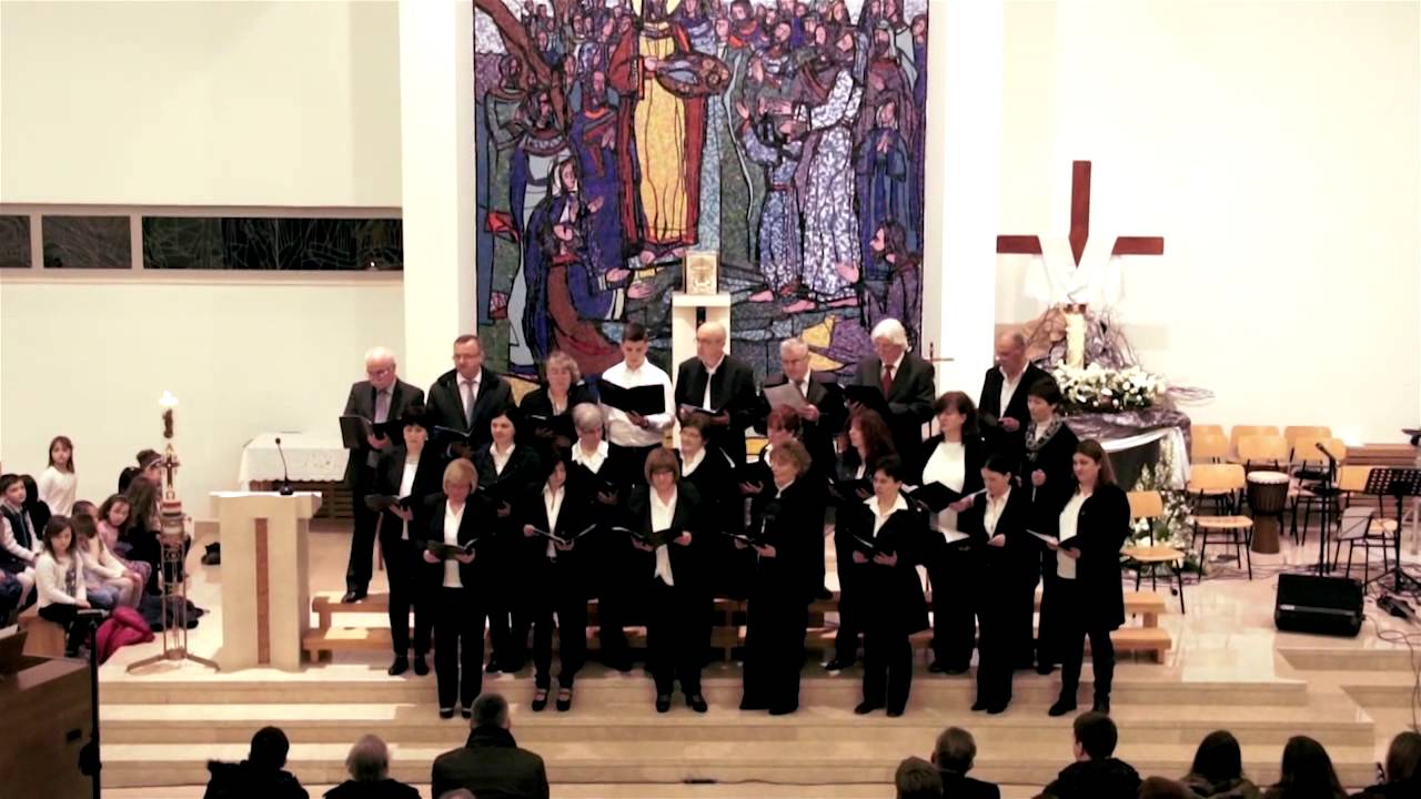 Mješoviti zbor župe sv. Andrije - Velik je Gospodin; Nesta razlog plača tvoga