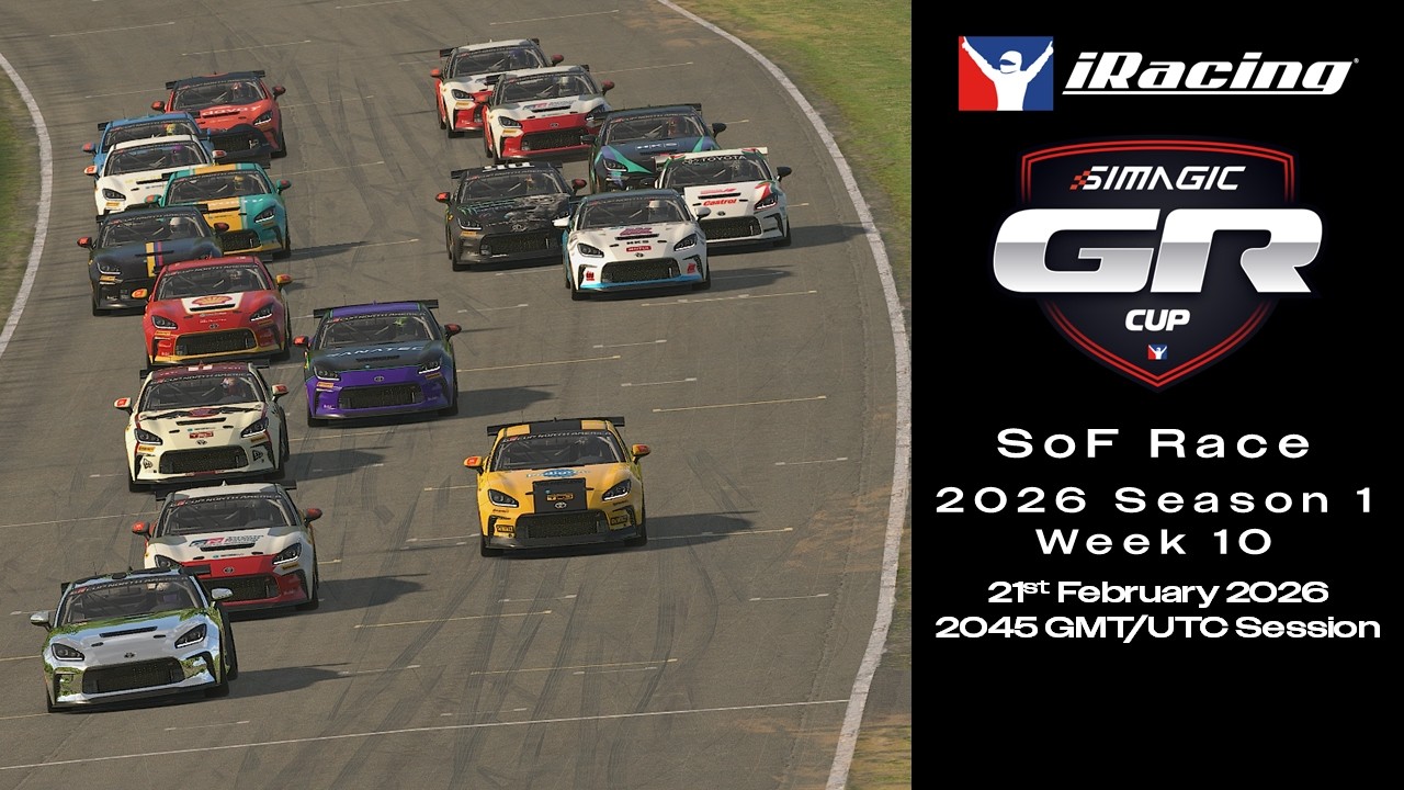 iRacing Toyota GR86 Cup by SIMAGIC | 2026 | Season 1 | Week 10 | SoF Race | Okayama