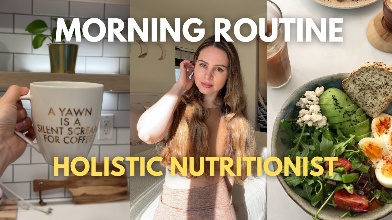 My Morning Routine as a Holistic Nutritionist (What Actually Helps My Focus & Energy)