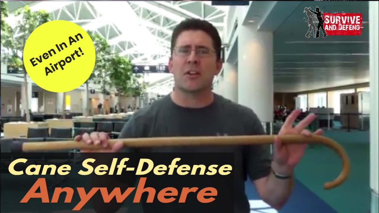 Cane Self Defense Anywhere - Even in an Airport