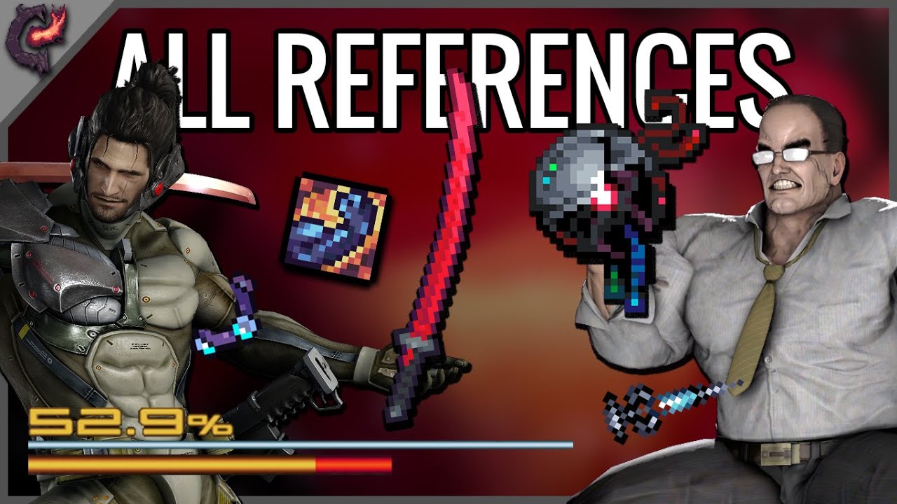 All References/Easter Eggs (Metal Gear Rising) - Terraria Calamity Mod