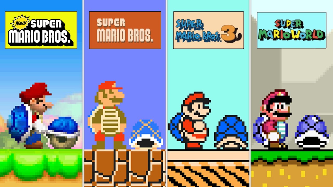 What If We Had a Blue Shell in All Styles? - Mario Multiverse