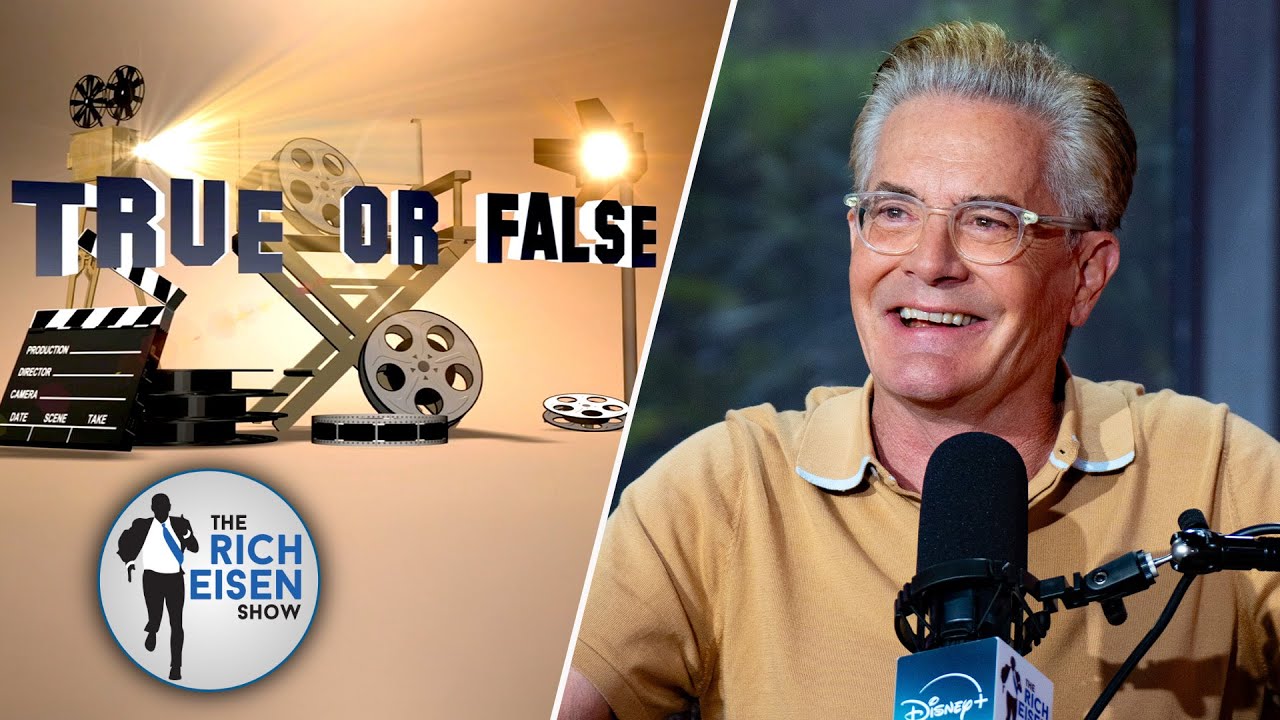 Celebrity True or False: Kyle MacLachlan on Twin Peaks, Dune, Blue Velvet & More | Rich Eisen Show