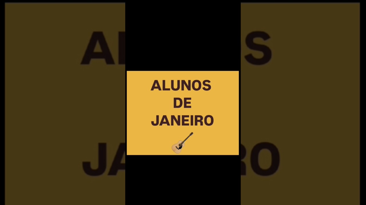 Alunos de Guitarra, Viol&atilde;o, Ukulele e Canto (Professor Luan Junca) Serlon Music - #aulasdem&uacute;sica