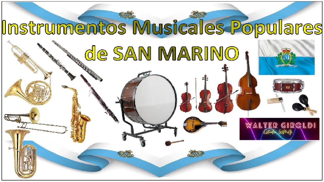 🇸🇲 Instrumentos Musicales Populares de San Marino | Popular Musical Instruments of San Marino.