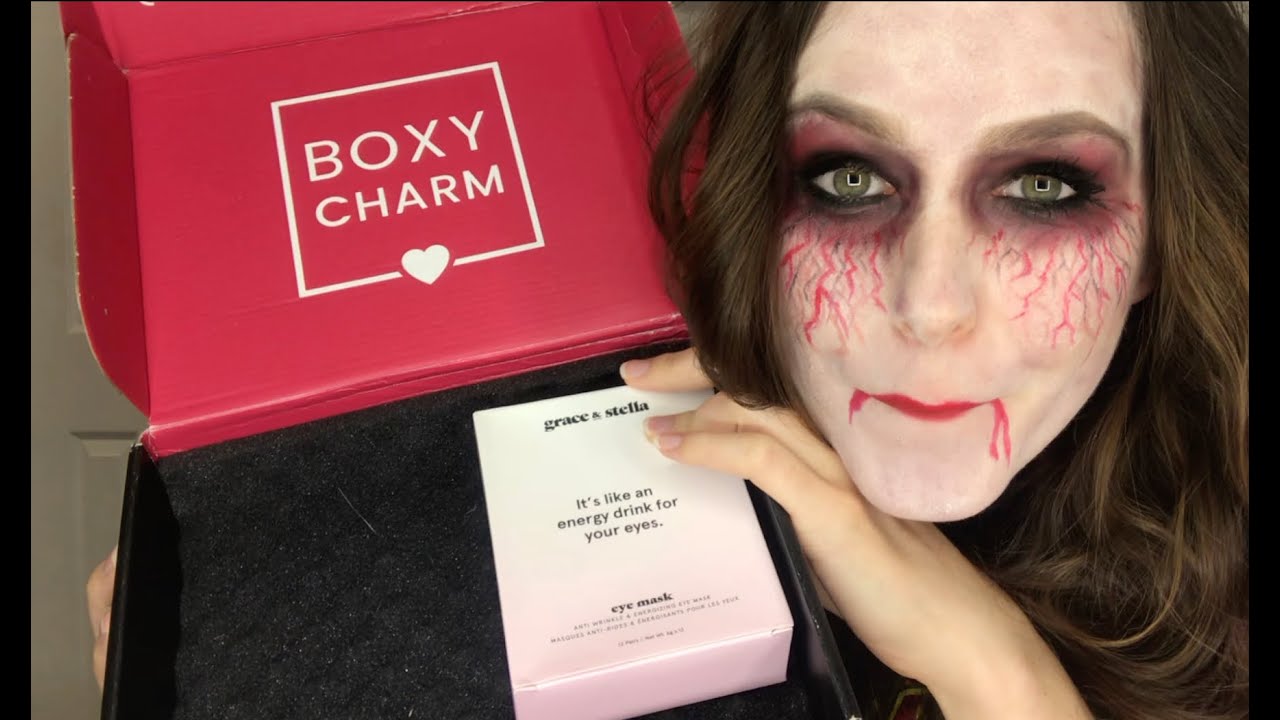 BoxyCharm Unboxing | Grace & Stella Eye Mask Demo | Review