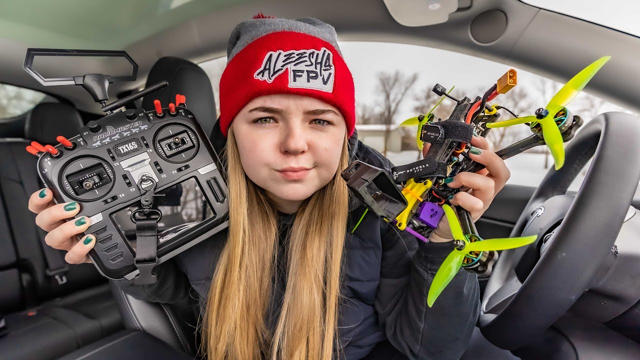 Challenges of Flying FPV in the Snow!