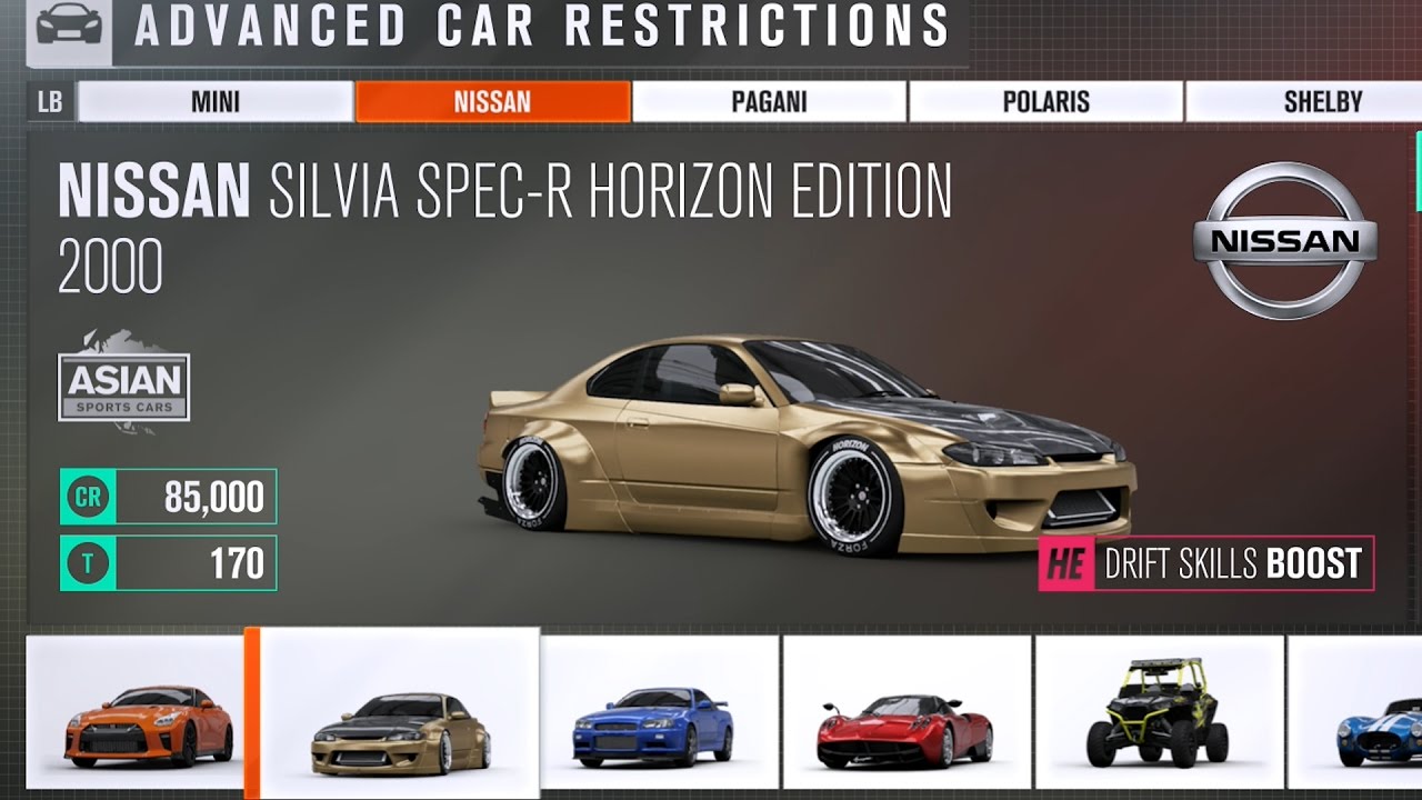 ВСЕ МАШИНЫ ИЗДАНИЯ HORIZON В FORZA HORIZON 3