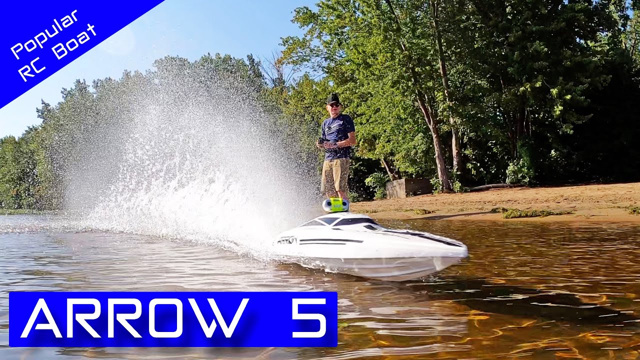 Very Popular RC Speed Boat - UDIRC ARROW 5 - Full Review