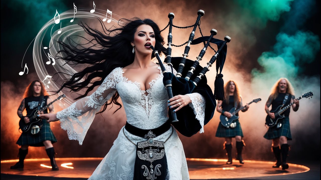 CRAZY BAGPIPE METAL Instrumental Covers & Energy boost- Full album -while Working/Gaming/Training
