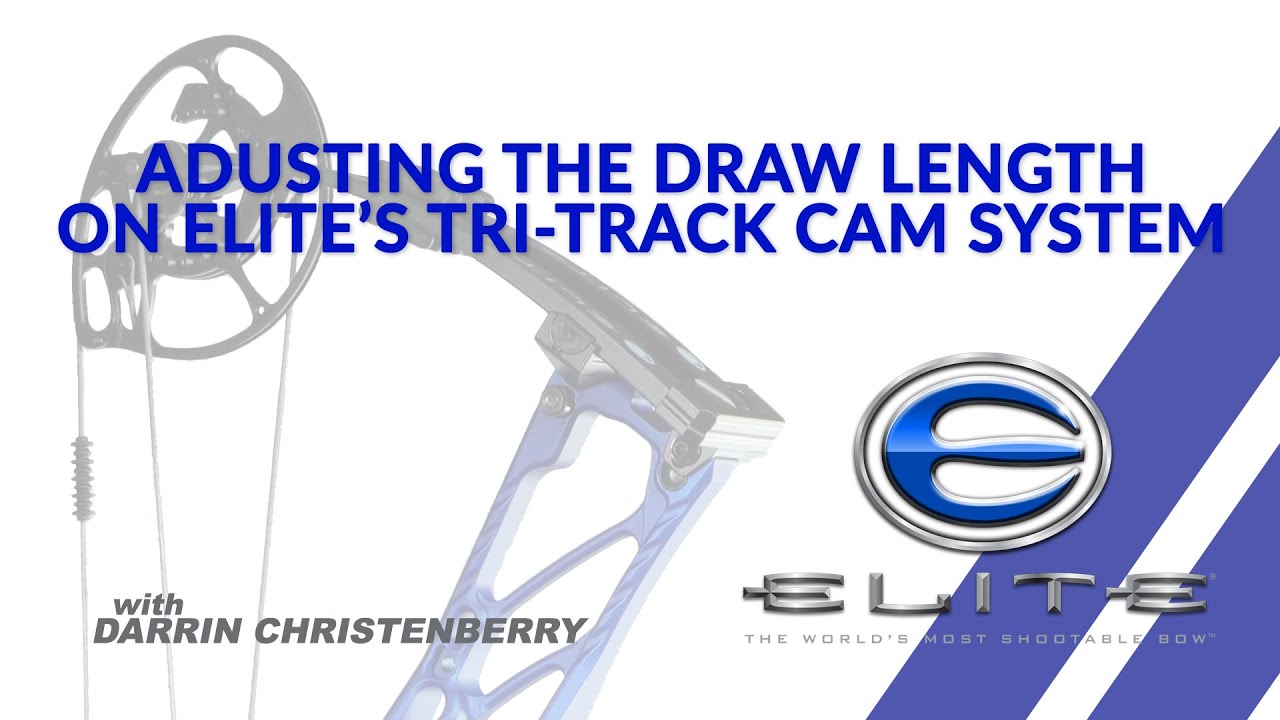 Adjusting the Draw Length on Elite's Tri-Track Cam System